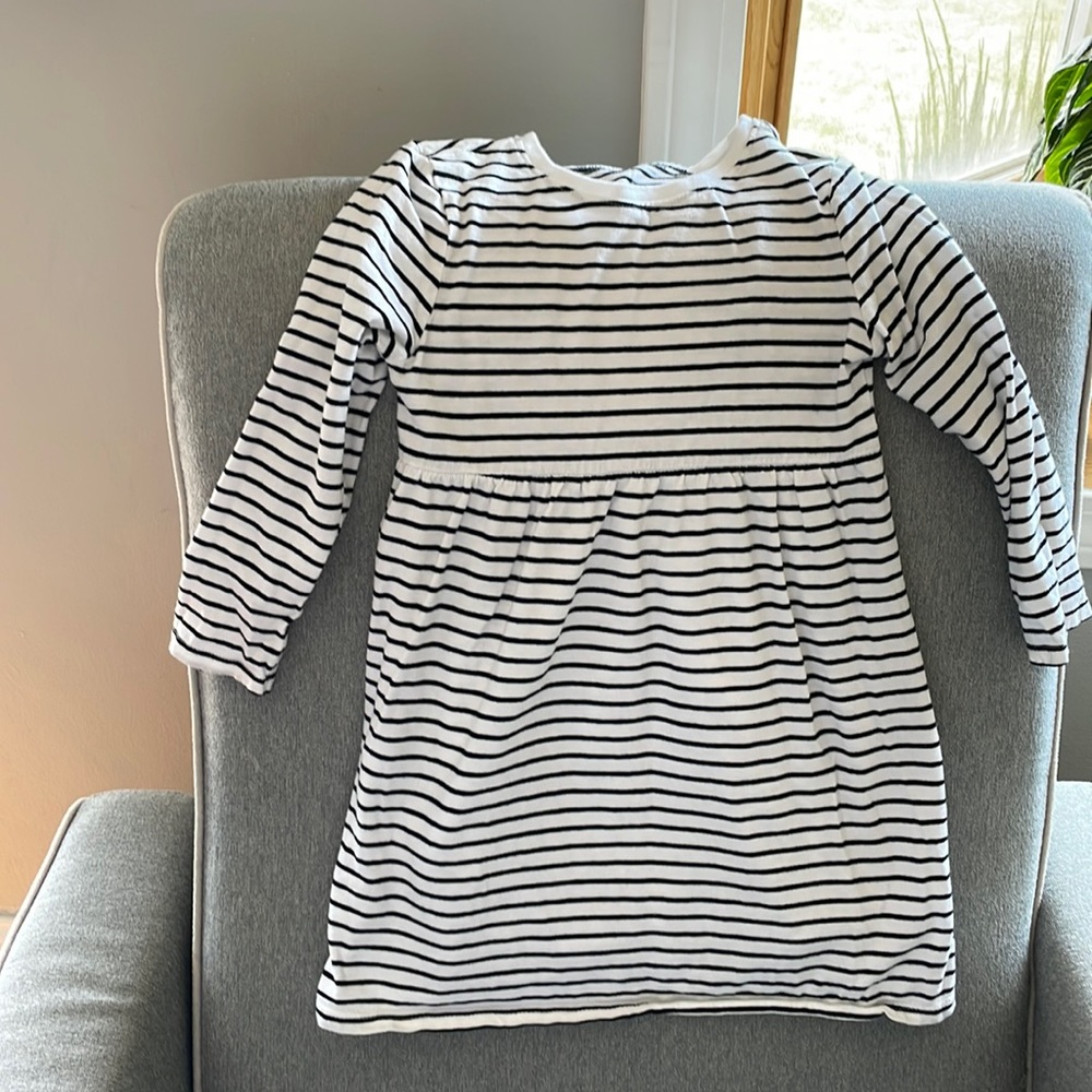 Striped T-shirt dress